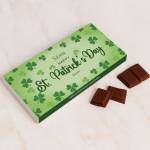 Happy St. Patrick's Day - Personalised Chocolate Bar 90g