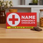 Emergency Personalised Chocolate Bar 90g