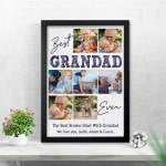 Best Grandad Ever - Personalised Poster