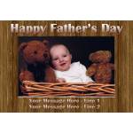 Happy Father's Day Photo Personalised Jigsaw