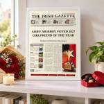 Girlfriend or Boyfriend of the Year Newspaper Spoof