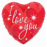 I Love You Sparkles Balloon in a Box