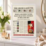 Hottest Man or Most Beautiful Woman in Ireland Newspaper Spoof