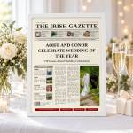 Wedding Newspaper Spoof
