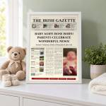 New Baby Boy or Girl Newspaper Spoof