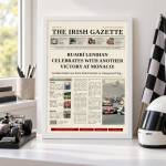 Grand Prix Newspaper Spoof