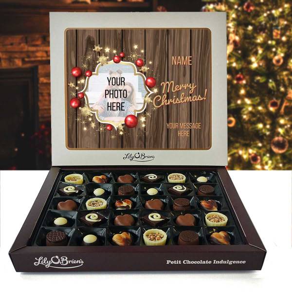 Any Photo Any Message Christmas Personalised Chocolate Box 270g