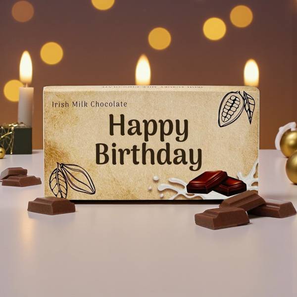 Happy Birthday - Irish Milk Chocolate Bar 90g