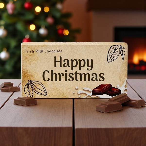 Happy Christmas - Irish Milk Chocolate Bar 90g