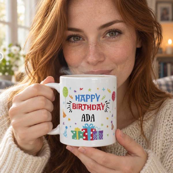 Happy Birthday Celebration - Personalised Mug
