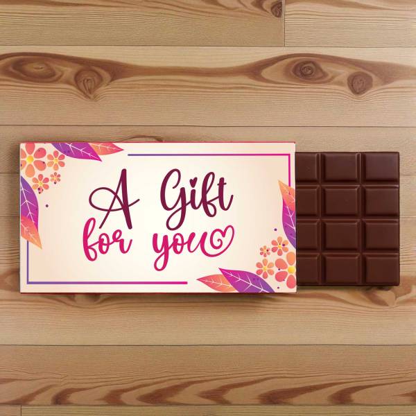 A Gift For You Chocolate Bar
