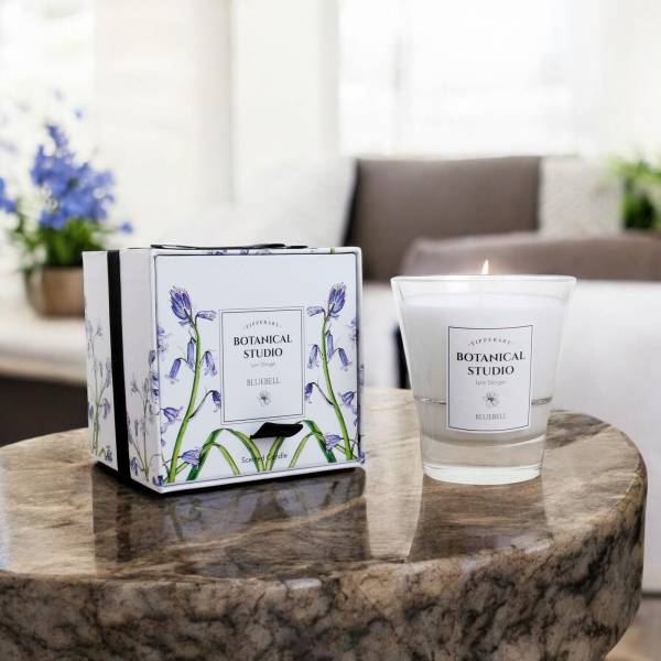 Tipperary Crystal Botanical Studio Candle - Bluebell