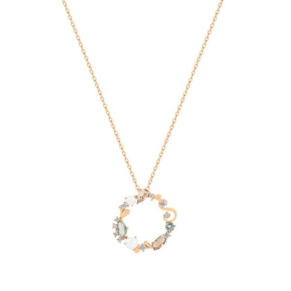Tipperary Crystal Maureen O'Hara Eclectic Pendant Gold