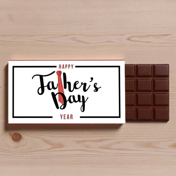 Happy Father's Day Chocolate Bar 90g
