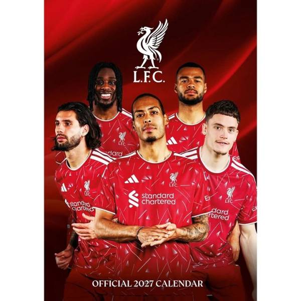 Liverpool Official 2027 Calendar