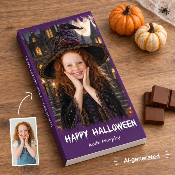 Become a Witch or Wizard - Personalised Chocolate Bar 90g