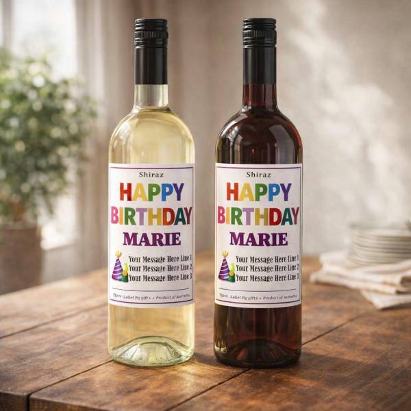 Birthday Personalised Wine