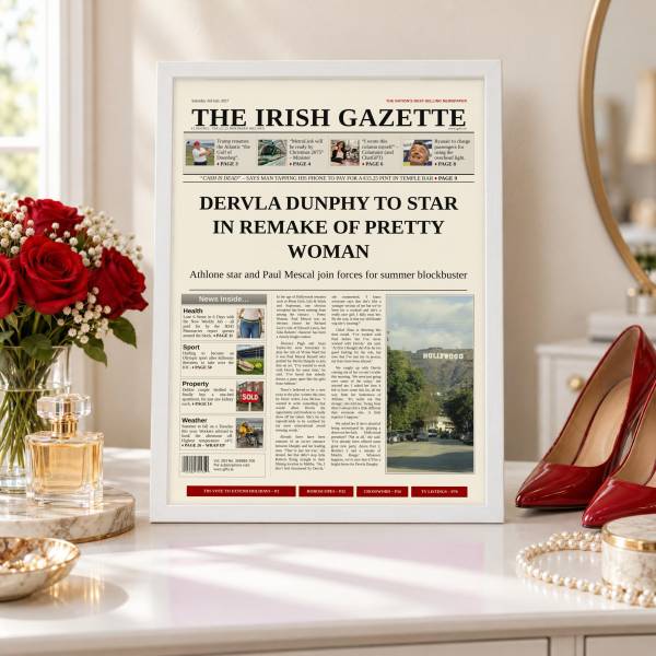 Star in Remake of Pretty Woman (FEMALE) - Newspaper Spoof