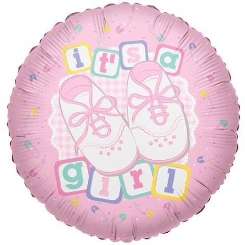 It's A Girl Balloon in a Box
