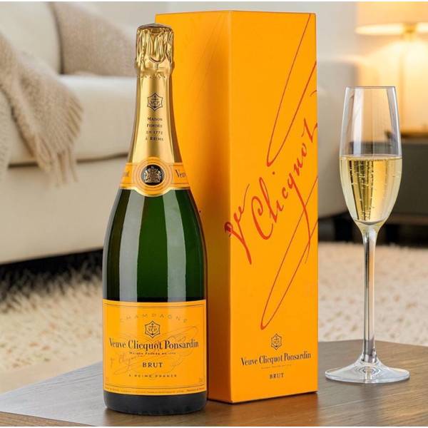 Veuve Clicquot Champagne in Gift Box