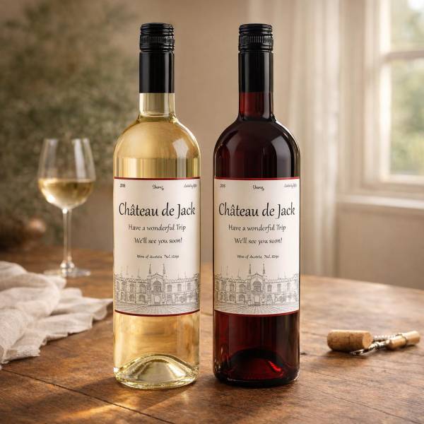 Chateau Any Message Personalised Wine