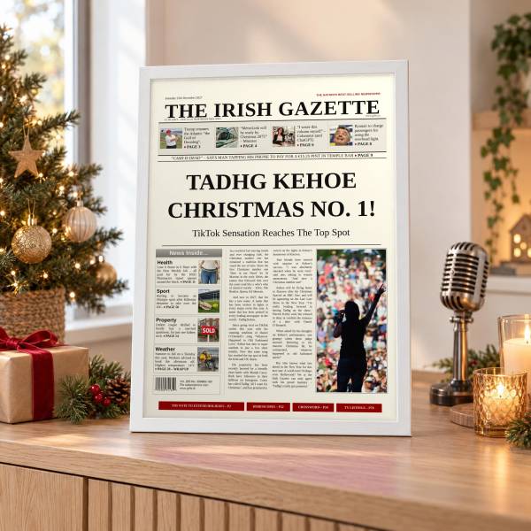 Christmas No. 1 Newspaper Spoof - Male